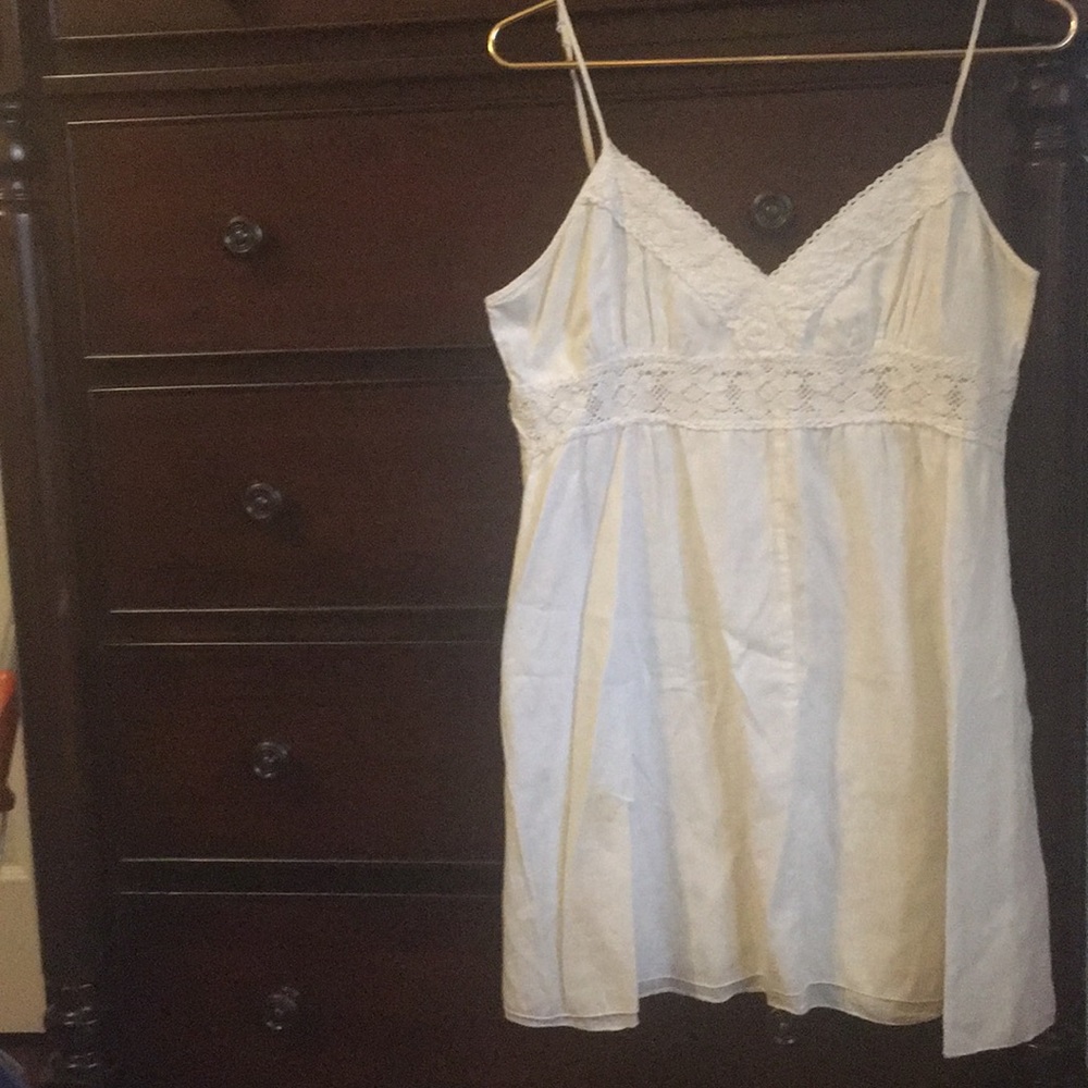 White lace sundress